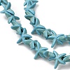 Synthetic Turquoise Dyed Beads Strands G-B184-C02-01-2