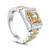 SHEGRACE 925 Sterling Silver Finger Ring JR535A-02-1