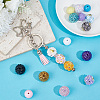6Pcs 6 Colors Handmade Polymer Clay Beads CLAY-PA0001-47-4