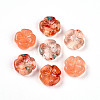 Transparent Acrylic Beads TACR-T028-40H-2