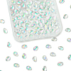100Pcs Electroplate Glass Beads EGLA-YW0005-27C-1