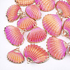 Spray Paint & Electroplate Sea Shell Pendants LS-SSHEL-S262-07D-1