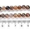 Natural Black Sunstone Beads Strands G-U009-A01-02-5