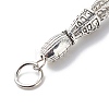 Tibetan Style Alloy Curb Chain Tassel Big Pendants FIND-I025-01F-4