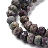 Natural Ruby in Zoisite Beads Strands G-K380-A60-05-4