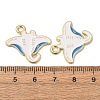 Ocean Alloy Enamel Pendants ENAM-B041-01F-2