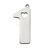 201 Stainless Steel Pendants SA-CBA0460-10P-1