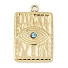 304 Stainless Steel Rhinestone Pendants STAS-L022-473G-1