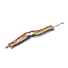Rainbow Pride Bracelet LS-BJEW-F424-02-2