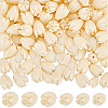 200Pcs 2 Styles Dyed Synthetic Coral Beads CORA-SP0001-21-1