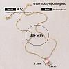 Autumn 304 Stainless Steel Enamel Pink Mushroom Pendant Necklaces for Women Men LI8986-6