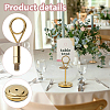 Stainless Steel Table Card Stands Display Holder ODIS-WH0030-290-4