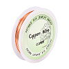Round Copper Jewelry Wire CWIR-YW0001-03G-09-1