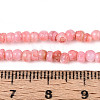 Natural Freshwater Shell Dyed Beads Strands SHEL-T020-29B-06-4