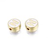 Alloy Enamel Beads X-ENAM-N052-006-01N-RS-3