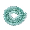 Imitation Jade Crackle Glass Beads Strands GLAA-N068-01A-A03-3