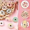 9Pcs 9 Styles Handmade Porcelain Enamel Beads PORC-YW0001-83-3