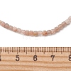 Natural Mixed Gemstone Faceted Cube Beaded Necklaces for Women NJEW-JN06285-5