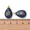 Dyed Natural Lapis Lazuli Pendants GG-CBAA798-01G-03-2