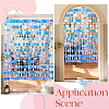 20Pcs PVC Sequin Round Beaded Curtain AJEW-CN0006-55D-5