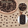 6 Strands Dyed Natural Coconut Disc Bead Strands COCB-SC0001-02A-6