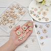 WADORN 70Pcs 14 Style Alloy Rhinestone Cabochons Accessories FIND-WR0010-94-3