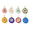 Handmade Lampwork Pendants PALLOY-JF05245-1
