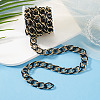 2m Aluminium Two Tone Rhombus Link Chains CHA-TA0001-41BG-5