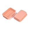 Rattan Basket Resin Cabochons RESI-Q014-07H-2