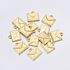 Tibetan Style Alloy Mail Charms EA10712Y-G-4
