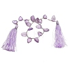 Natural Amethyst Carved Beads Strands GG-CBA0C95-E04-01-3