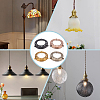 4Pcs 4 Colors Iron Lamp Shade Retaining Ring FIND-FG0002-64-6