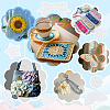 100Pcs 10 Styles DIY Plastic Canvas Shapes DIY-WA0001-30-7