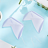 10Pcs Cotton Nurse Hat AJEW-CN0007-43-6