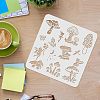 Plastic Reusable Drawing Painting Stencils Templates DIY-WH0172-305-3