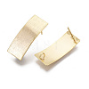 Brass Stud Earring Findings X-KK-N233-015-NF-2