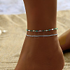 Handmade Colorful Beaded Anklets MY2397-4-1