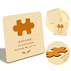 Wooden Commemorative Cards WOOD-WH0040-008-1