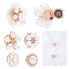 10Pcs 5 Styles Alloy Cufflinks BUTT-WR0001-40-1