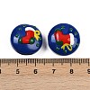 Christmas Handmade Lampwork Enamel Beads LAMP-C020-03F-4