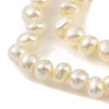 Electroplated Shell Pearl Beads Strands BSHE-C006-05A-3