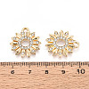 Alloy Rhinestone Pendants FIND-N008-22KCG-3