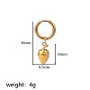 304 Stainless Steel Hoop Dangle Earrings WG37D9E-04-1