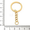 Ion Plating(IP) 304 Stainless Steel Split Key Rings KEYC-M035-02G-3