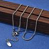 1.5mm Brass Box Chain Necklaces KK-K398-29P-1