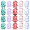 40Pcs Christmas Theme Transparent Glass Beads GLAA-FS0001-87A-1