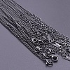 2.2mm 304 Stainless Steel Twisted Chain Necklaces UT6416-4-1
