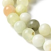 Natural New Jade Beads Strands X-G-F591-16-8MM-6