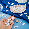30Pcs Natural Freshwater Shell Pendants BSHE-TA0001-32-7