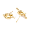 Rack Plating Brass Earrings EJEW-S219-02G-2